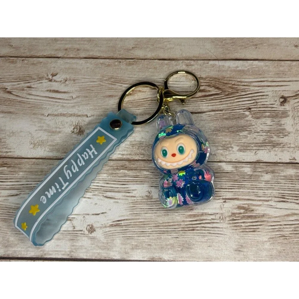 Cute Monster Wristlet Keychains Bag / Purse Charm Choose Monster